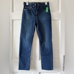 GAP Women's High Rise Slim - Dark Blue NWT